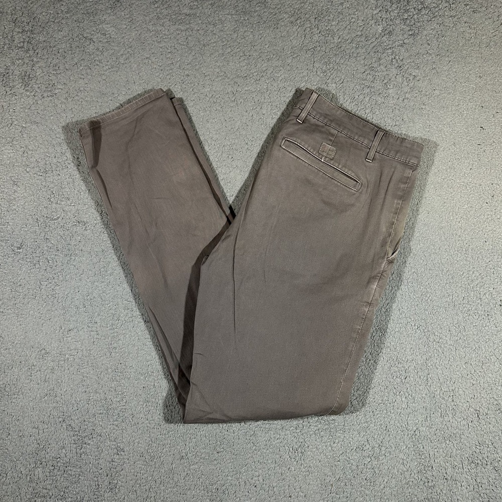 Adriano Goldschmied Marshall Slim Chino Khaki Men's Size 34 #3686